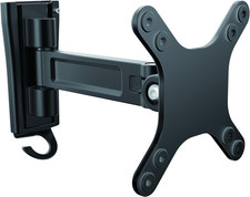 Startech Monitor Wall Mount 13In to 34In, 33.1Lb/15Kg, Single Swivel, Black picture