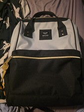 Himawari Black /Gray Waterproof Backpack Lots Storage picture