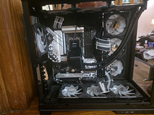 Custom Gaming Bundle ASRock X670E Steel Legend Lian Li AIO Corsair Psu Cable Mod picture
