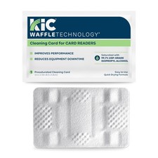 40 Pack Cleaning Cards For Card Readers With Spring-Loaded Waffles picture