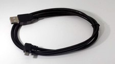 1m 3ft Left Angle Micro-USB Cable USB 2.0 Type-A Male 28-24 AWG picture