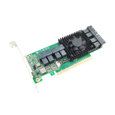 PCI Express x16 to 8 U.2 SFF-8643 NVMe SSD Adapter Card 8749-8i picture