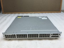 Cisco Catalyst WS-C3850-48P-S V03 Network Switch Dual PWR-C1-1100WAC picture
