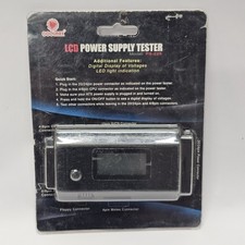 Coolmax PS-228 20/24pin Computer Power Supply Tester With LCD Display NEW  picture