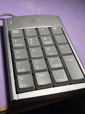 Targus PAUK10U USB Numeric Keypad 10-Key Number Pad 2-Port USB Hub Wired TESTED picture