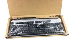 25 NEW HP PS/2 Computer Keyboards KB-0316 104-Key Factory Boxed Bulk Lot picture