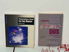 Vintage Commodore Amiga Books Programmer’s Guide + AmigaDOS Reference 1987 picture