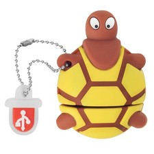 32GB USB Flash Drive, BorlterClamp Turtle Shaped Pendrive Fun and picture