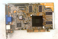 RARE ASUS AGP-V3800/32M (TF) NVIDIA RIVA TNT2 AGP VGA CARD VGA SVID RCA RM1-B306 picture