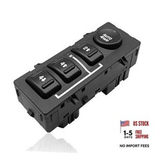 4x4 Transfer Case Switch Drive Button 19259313 Fits Chevy Silverado 2003-2007 picture