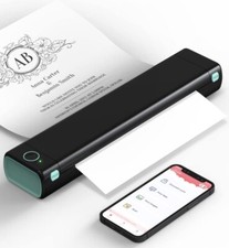 Phomemo M08F Portable Printers Wireless for Travel, Support 8.5
