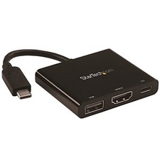 StarTech CDP2HDUACP USB-C to 4K HDMI Adapter w/ USB-A Port picture