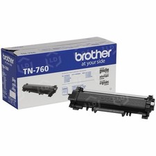 Brother Genuine TN-760 Black High Yield Toner Cartridge  NOS picture