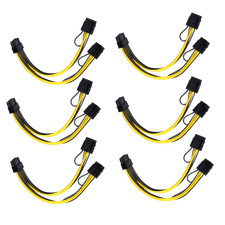 2-10PCS 030-0571-000 Dual 8 to 8 GPU Power Cable For Tesla K80 M60 M40 P100 picture