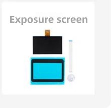 Original ANYCUBIC light-curing 3d printer P1 LCD exposure screen picture
