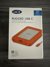 LaCie  Rugged Mini 2TB External Hard Drive - Orange picture