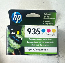 HP 935 Genuine Original Inkjet Ink Cartridges 3-Pack Cyan Magenta Yellow picture