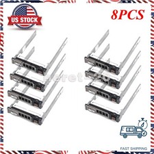 8PCS NRX7Y 0NRX7Y 2.5 SAS SATA Tray Caddy For Dell PowerEdge M520 M620 M630 M820 picture