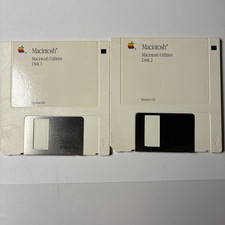 VTG Apple Macintosh Utilities Ver. 6.0 Software Floppy Disks 1.44MB UNTESTED picture