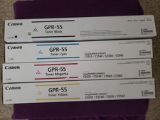 GPR-55 GENUINE CANON High Yield Toner Full Set CMYK  Image Runner Advance picture