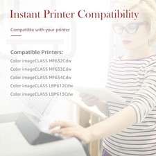 STAROVER Compatible Toner Cartridges Replacement for Canon 045 045H CRG-045H - picture