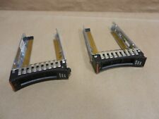 LOT OF 2X - IBM 500GB SAS/SATA 2.5” Hard Drive Tray Only 42D0753 picture