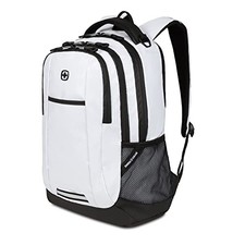SwissGear Cecil 5505 Laptop Backpack, Fits 16 Inch Laptop, White Tarpaulin picture