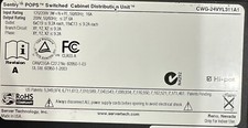 Server Tech Sentry POPs Switched 208v 16A CDU/PDU CWG-24VYL311A1 picture