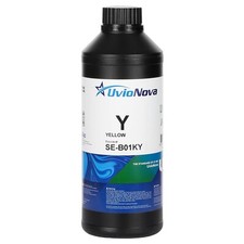InkTec UV DTF Yellow Ink for Epson Printheads, 1 liter bottle picture