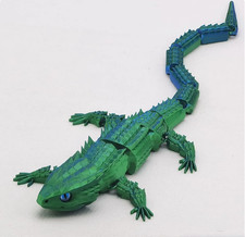 3D printed toy - 48cm x 17cm lizard joint-able animal simulation model picture