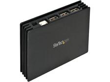 StarTech.com ST7202USB 7 Port Compact Black USB 2.0 Hub - 7-Port USB Hub - picture