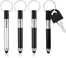 3 Pcs Mini Stylus Pen with Keyring Loop, Portable Capacitive Stylus Touchscreen picture