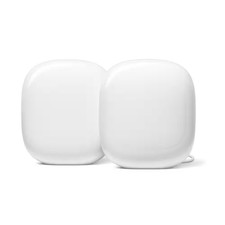 Google Nest WiFi Pro Snow Mesh Router Wi-Fi 6E 2 Pack G6ZUC picture
