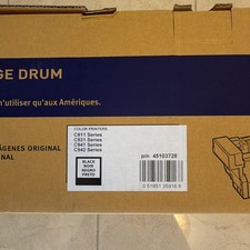 New Sealed OKI Genuine Black Image Drum for C911 C931 C941 C942 Series 45103728 picture