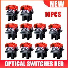 10Pcs Red Optical Switches Kit For Razer Clicky Keyboard Accessories picture
