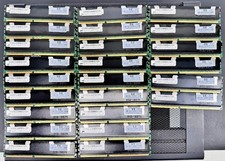 LOT OF 24 Micron 1x4GB 2RX4 PC3-10600R-9-10-J0 MT36JSZF51272PZ  Server Memory picture