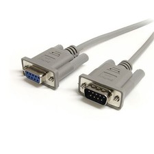 StarTech MXT100_25 25 ft Straight Through Serial Cable RS232 DB9 M/F - DB-9 Male picture