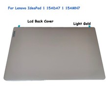 New Gold LCD Cover Back Rear Lid For Lenovo IdeaPad 1 15ADA7 1 15AMN7 5CB1F36622 picture
