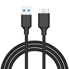 USB 3.0 Cable for Seagate Backup Plus Slim External Hard Drive HDD Cord picture