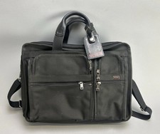 Tumi Alpha 2 Black Expandable Laptop Briefcase 26041D4 picture