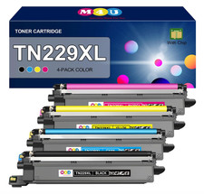 TN229XL TN229 4 Pack Toner Compatible Cartridge  HL-L3300 HL-L3280 HL-L3295 picture