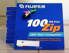 Brand New for Iomega Zip Drive FujiFilm brand Zip 100 MB Disk PC Mac Disks Case picture