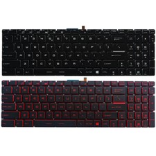NEW FOR MSI GP62 MS-16J9 MS-16J5 MS-16J6 MS-16J3 US Keyboard Backlit picture