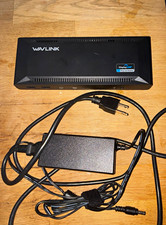 WAVLINK WL-UG69PD2 Pro USB-C Dual 4K Docking Station USB 3.0/Audio Black picture