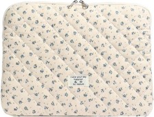 Cute Laptop Sleeve 13-15 inch Laptop Case Aesthetic Quilted Laptop Sleeve Comput picture