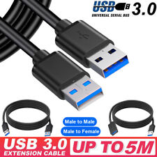 SuperSpeed USB 3.0 A-A Data Cable Lead for Hard Drive DVD Player Laptop Cooler picture