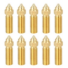10 Pcs Brass Nozzles, 0.2mm M6 Thread for Carbon 3D Printers picture