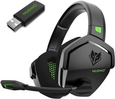 NUBWO G06 Dual Wireless Gaming Headset with Mic, 2.4GHz & Bluetooth 5.3 picture