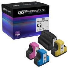SPEEDY 4PK Replacement HP 02 Ink Set PhotoSmart C5180 C6180 C6280 C7250 C7280 picture