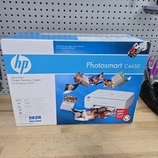 HP Photosmart C4450 All In One Printer Scanner Copier NEW IN SEALED BOX NEW A++ picture